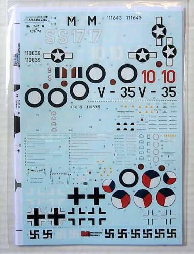 XTRADECAL 1/48 48193 ME 262 B-1A/ B-1A U1 AND AVIA CS-92