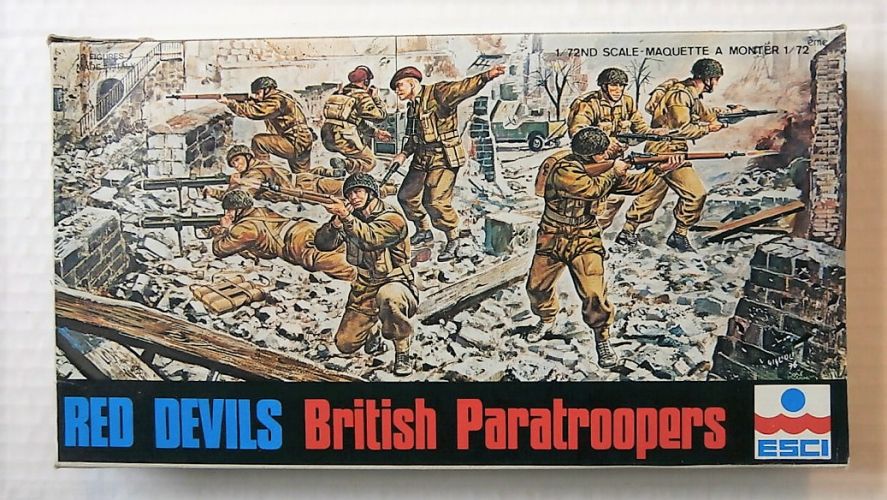 ESCI 1/72 8034 RED DEVILS BRITISH PARATROOPERS