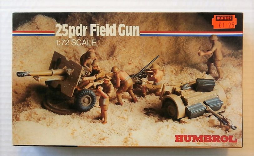 HUMBROL 1/72 72206 25PDR FIELD GUN