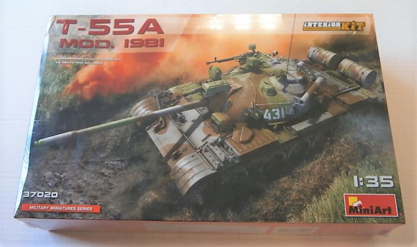 MINIART 1/35 37020 T-55A MOD 1981