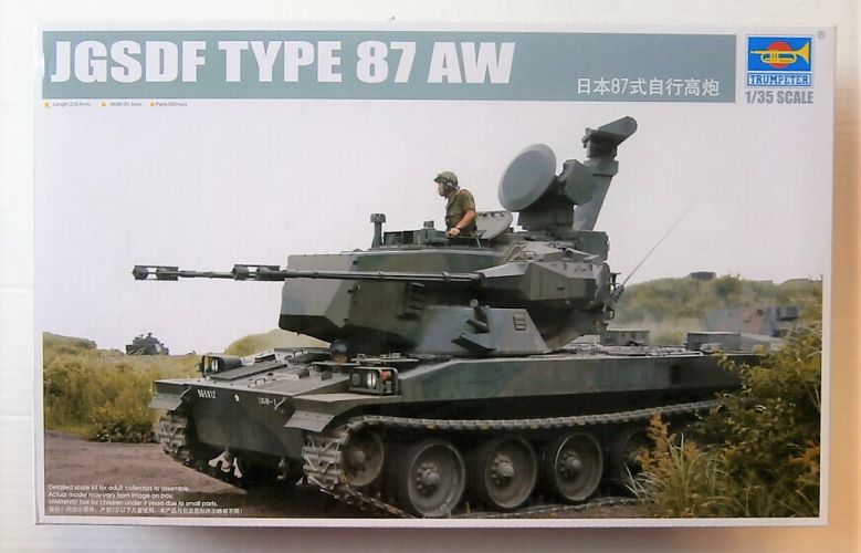 TRUMPETER 1/35 01599 JGSDF TYPE 87 AW