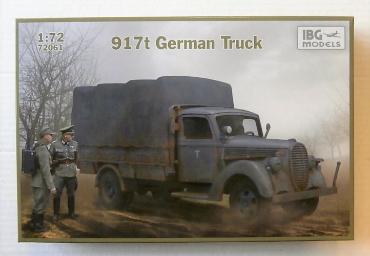 IBG MODELS 1/72 72061 917t GERMAN TRUCK
