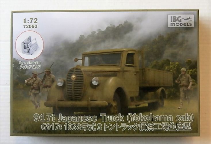 IBG MODELS 1/72 72060 917t JAPANESE TRUCK  YOKOHAMA CAB 