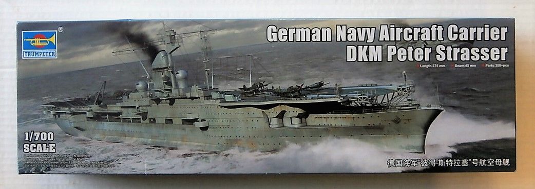 TRUMPETER 1/700 06710 DKM PETER STRASSER GERMAN NAVY AIRCRAFT CARRIER