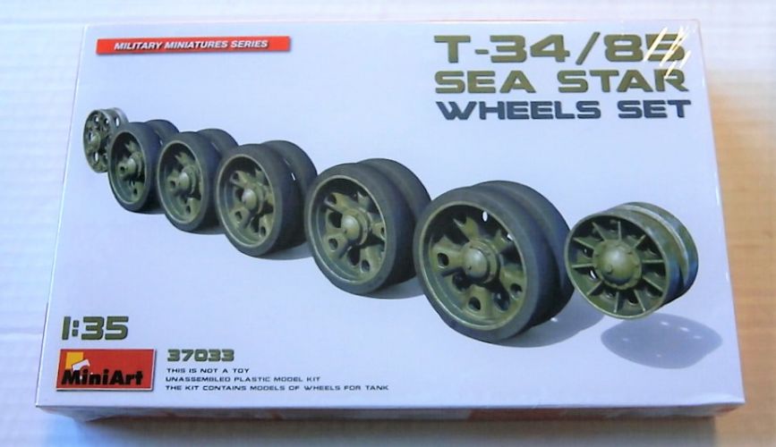 MINIART 1/35 37033 T34/85 SEA STAR WHEELS SET