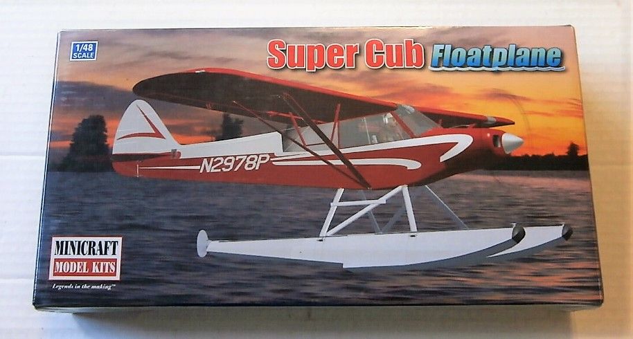 MINICRAFT 1/48 11663 PIPER SUPER CUB FLOATPLANE