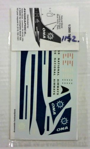  1/200 1152. 2034 ONA DC-8 -61F -63F OVERSEAS NATIONAL