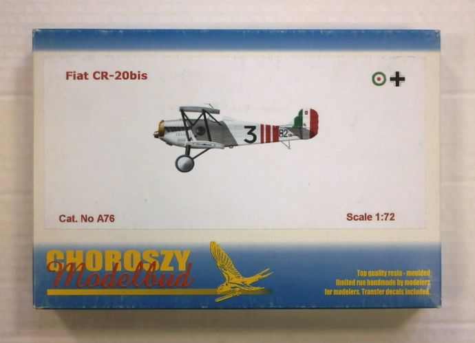 CHOROSZY 1/72 A76 FIAT CR-20bis