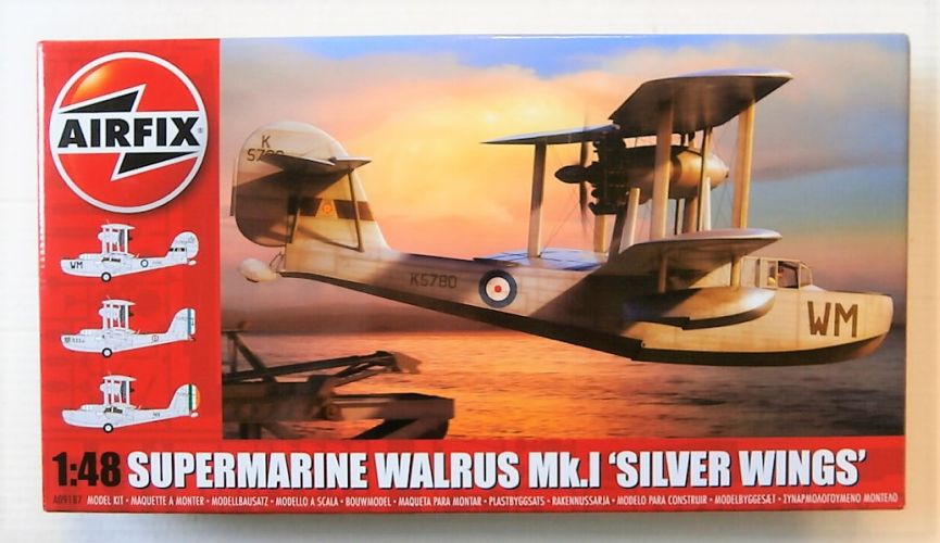 AIRFIX 1/48 09187 SUPERMARINE WALRUS MK.I SILVER WINGS