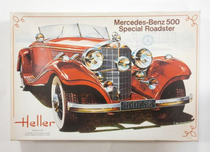 HELLER 1/24 710 MERCEDES-BENZ 500 SPECIAL ROADSTER