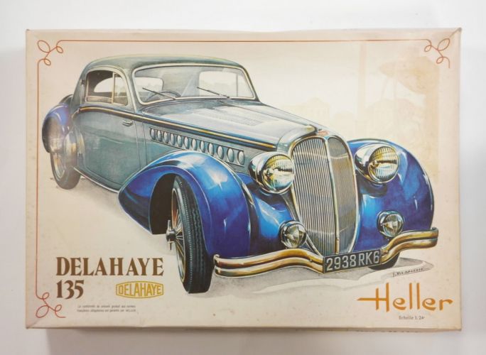 HELLER 1/24 707 DELAHAYE 135