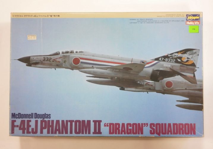 HASEGAWA 1/48 P2X F-4EJ PHANTOM II DRAGON SQUADRON