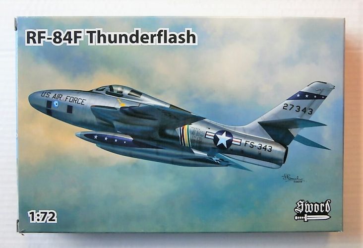 SWORD 1/72 72116 RF-84F THUNDERFLASH PHOTO RECONNAISSANCE 