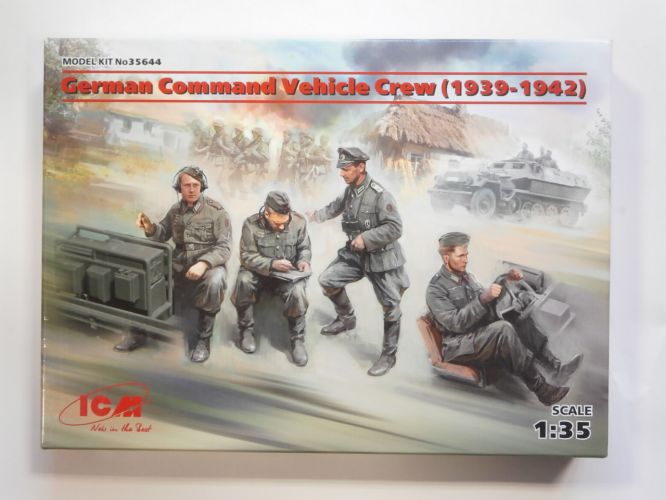 ICM 1/35 35644 GERMAN COMMAND VEHICLE CREW  1939-1942 