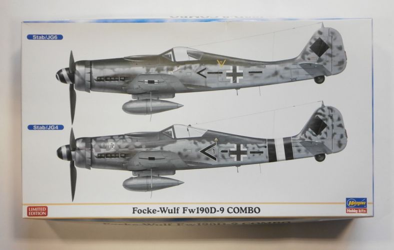 HASEGAWA 1/72 01920 FOCKE-WULF FW190D-9 COMBO