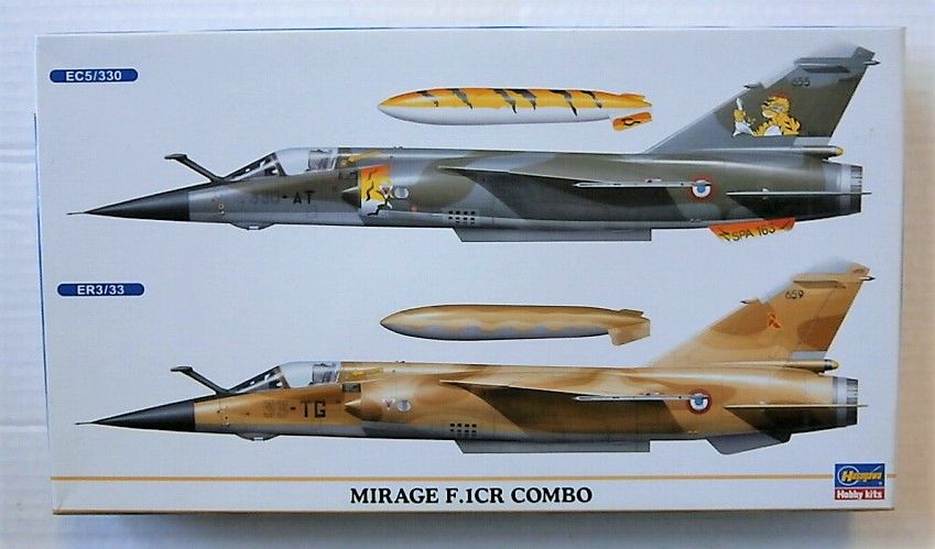 HASEGAWA 1/72 00957 MIRAGE F.1CR COMBO