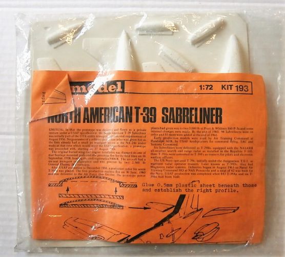 AIRMODEL 1/72 193 NORTH AMERICAN T-39 SABRELINER