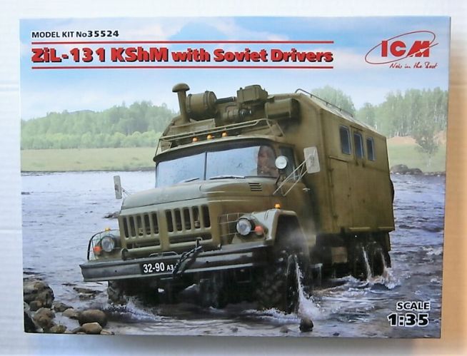 ICM 1/35 35524 ZIL-131 KSHM WITH SOVIET DRIVERS