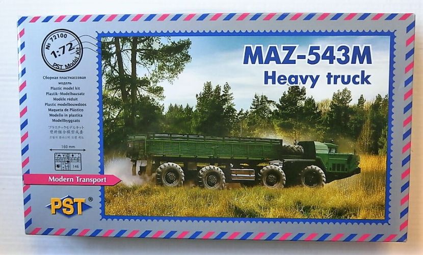 PST 1/72 72100 MAZ-543M HEAVY TRUCK