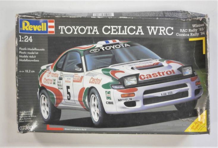 REVELL 1/24 07360  TOYOTA CELICA WRC RALLY WINNER 93 / 94