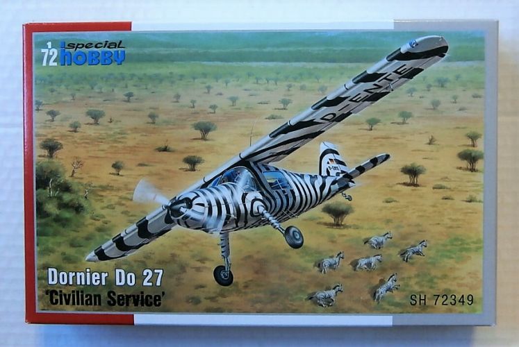 SPECIAL HOBBY 1/72 72349 DORNIER DO 27 CIVILLIAN SERVICE