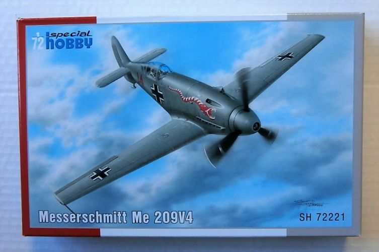 SPECIAL HOBBY 1/72 72221 MESSERSCHMITT ME 209V4