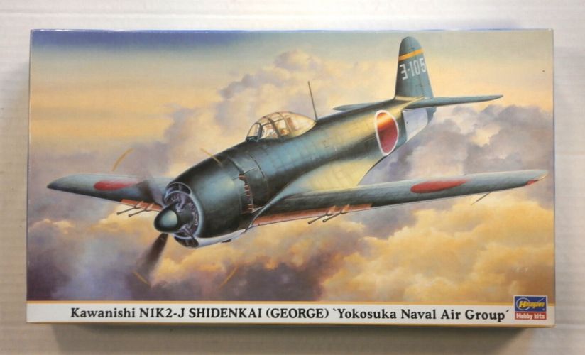 HASEGAWA 1/48 09484 KAWANISHI N1K2-J SHIDENKAI  GEORGE  YOKOSUKA NAVAL AIR GROUP