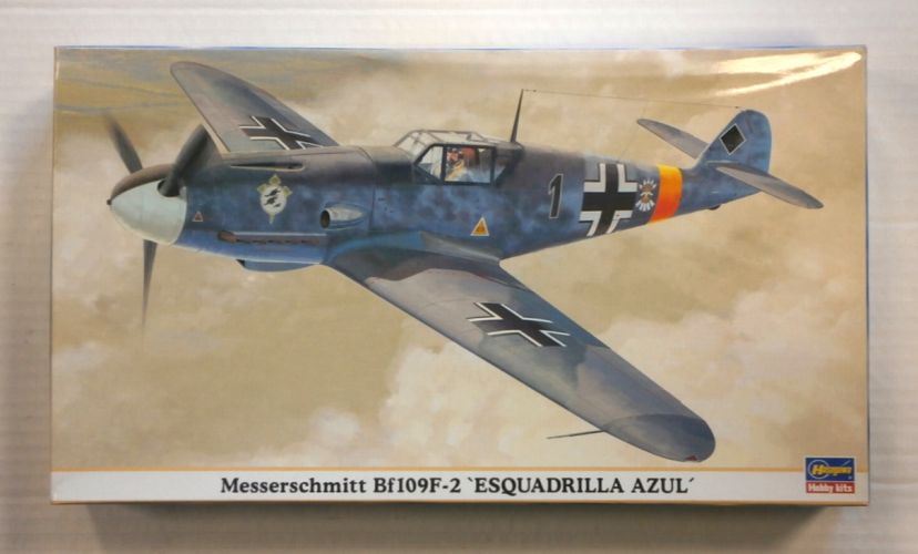 HASEGAWA 1/48 09794 MESSERSCHMITT Bf109F-2 ESQUADRILLA AZUL
