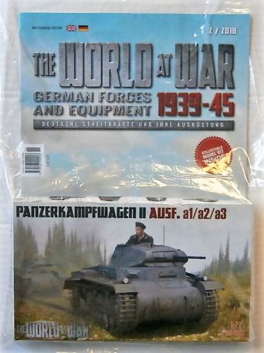 IBG MODELS WORLD AT WAR 1/72 W-002 PANZERKAMPFWAGEN II AUSF. A1/A2/A3