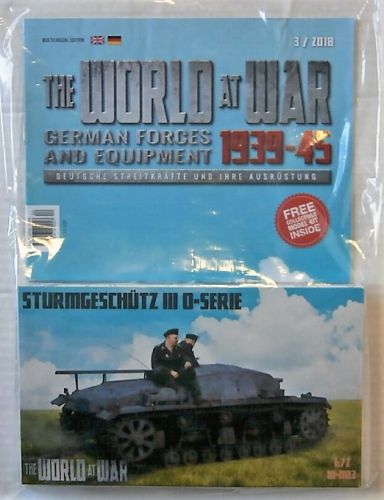 IBG MODELS WORLD AT WAR 1/72 W-003 STURMGESCHUTZ III O-SERIE