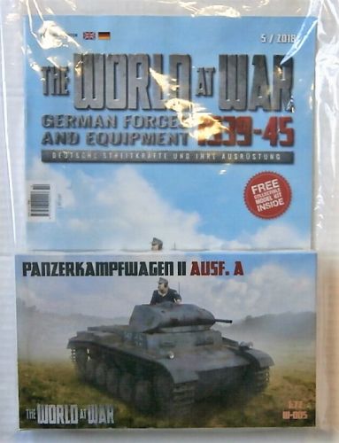 IBG MODELS WORLD AT WAR 1/72 W-005 PANZERKAMPFWAGEN II AUSF.A
