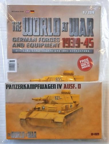 IBG MODELS WORLD AT WAR 1/72 W-009 PANZERKAMPFWAGEN IV AUSF.D
