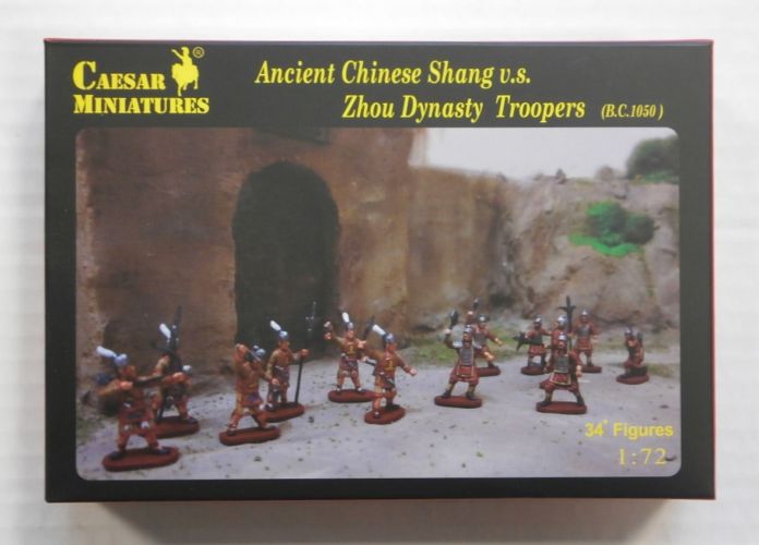 CAESAR MINATURES 1/72 H029 ANCIENT CHINESE SHANG vs ZHOU DYNASTY TROOPERS