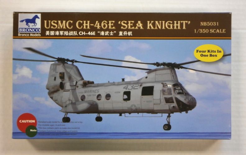 BRONCO 1/350 NB5031 USMC CH-46E SEA KNIGHT