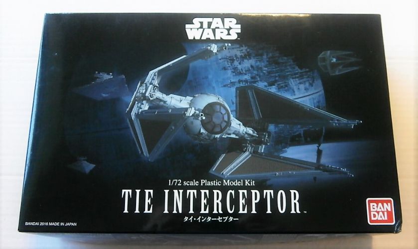 BANDAI 1/72 0208099 STAR WARS TIE INTERCEPTOR