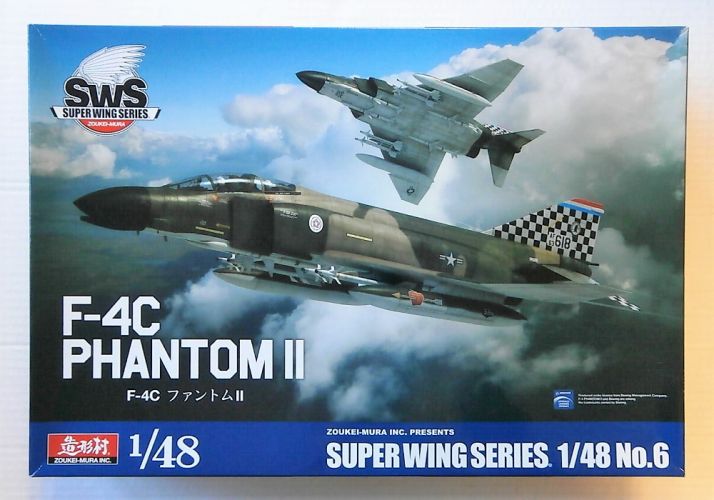 ZOUKEI-MURA 1/48 06 F-4C PHANTOM II SUPER WINGS SERIES  UK SALE ONLY 