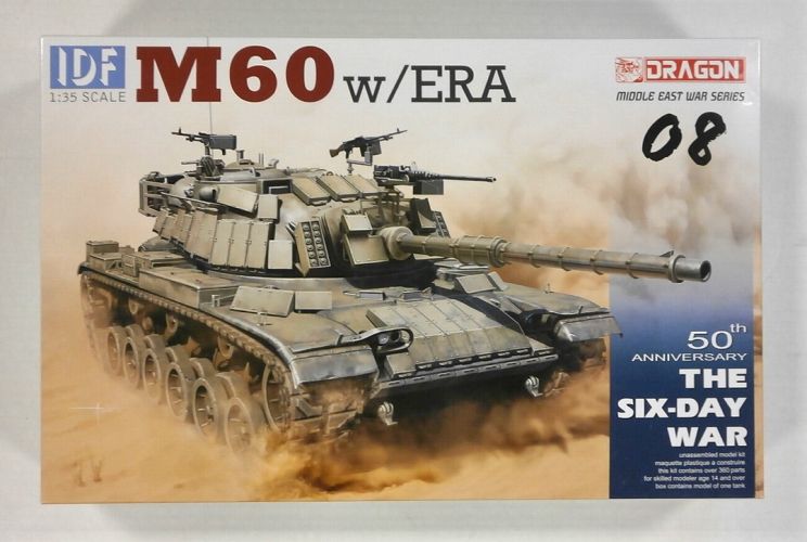 DRAGON 1/35 3581 M60 w/ERA 50th ANNIVERSARY THE SIX-DAY WAR