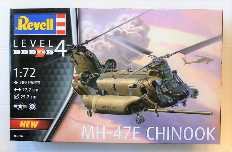 REVELL 1/72 03876 MH-47E CHINOOK