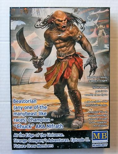 MASTERBOX 1/24 24057 AT THE EDGE OF THE UNIVERSE - BEASTORIAN CHAMPION
