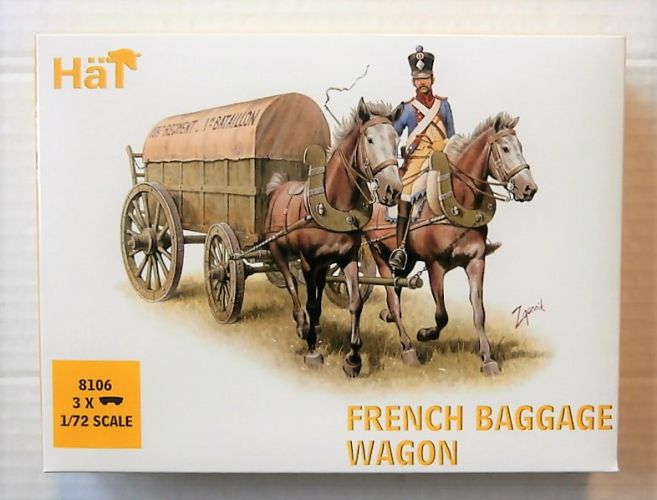 HAT INDUSTRIES 1/72 8106 FRENCH BAGGAGE WAGON