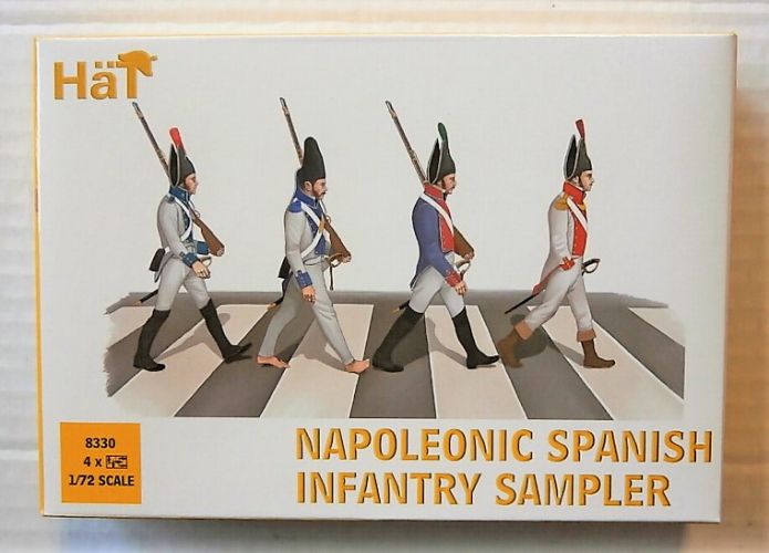 HAT INDUSTRIES 1/72 8330 NAPOLEONIC SPANISH INFANTRY SAMPLERS