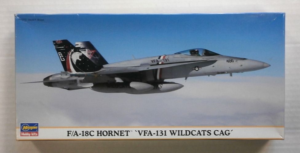 HASEGAWA 1/72 00868 F/A-18C HORNET VFA-131 WILDCATS CAG