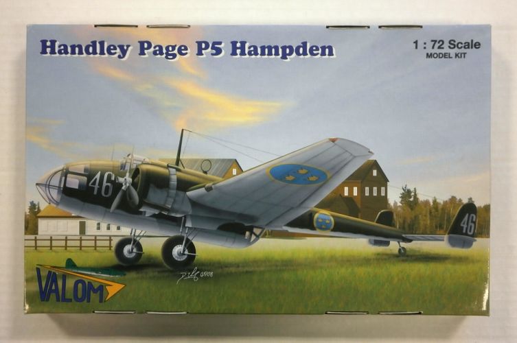 VALOM 1/72 72045 HANDLEY PAGE P5 HAMPDEN