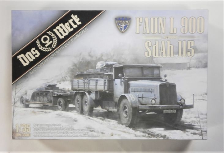 DAS WERK 1/35 35003 FAUN L 900 INCLUDING SdAh 115