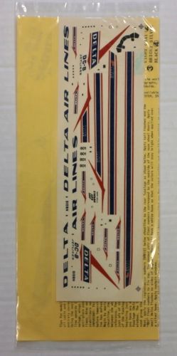  1/144 1570. JET SET DECALS SD-114 DELTA DC8