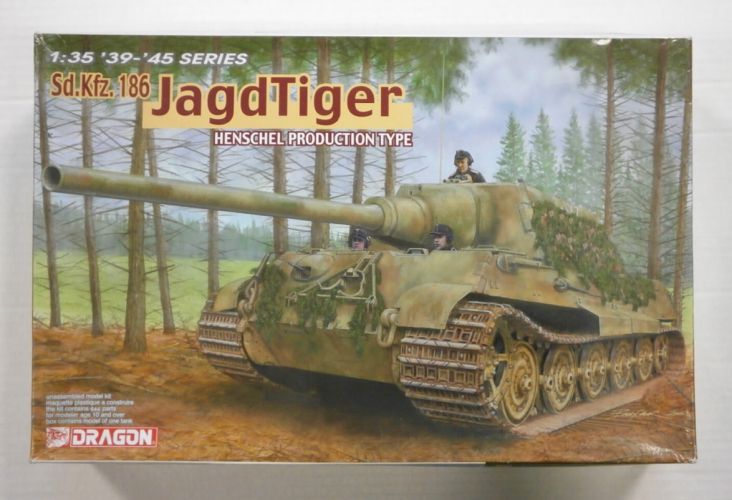 DRAGON 1/35 6285 JAGDTIGER HENSCHEL TURRET