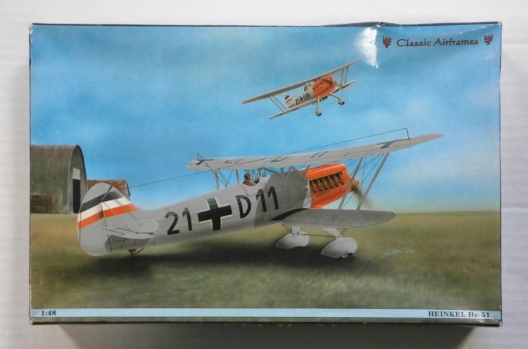 CLASSIC AIRFRAMES 1/48 407 HEINKEL He 51