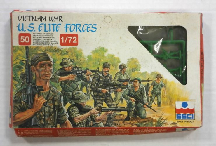 ESCI 1/72 228 U.S. ELITE FORCES VIETNAM WAR