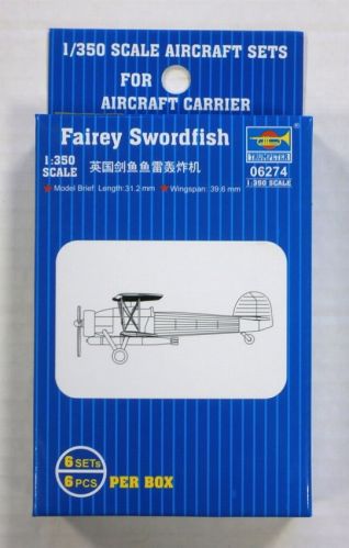 TRUMPETER 1/350 06274 FAIREY SWORDFISH