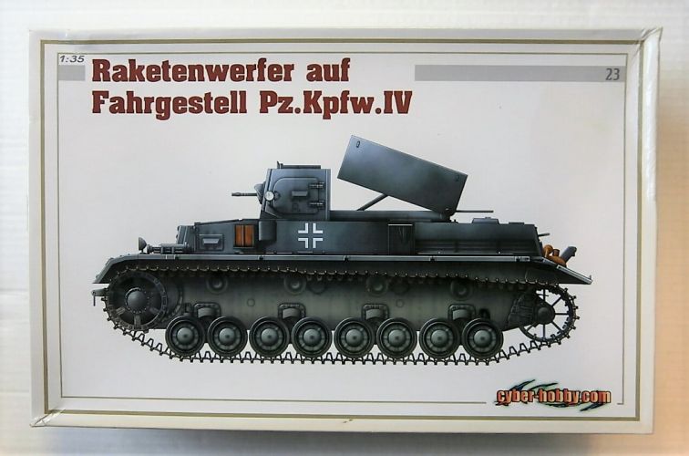 CYBER-HOBBYCOM 1/35 6437 RAKETENWERFER AUF FAHRGESTELL PZ.KPFW.IV